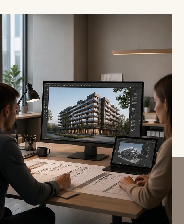3D визуализация архитектуры и объектов строительства в Алексине