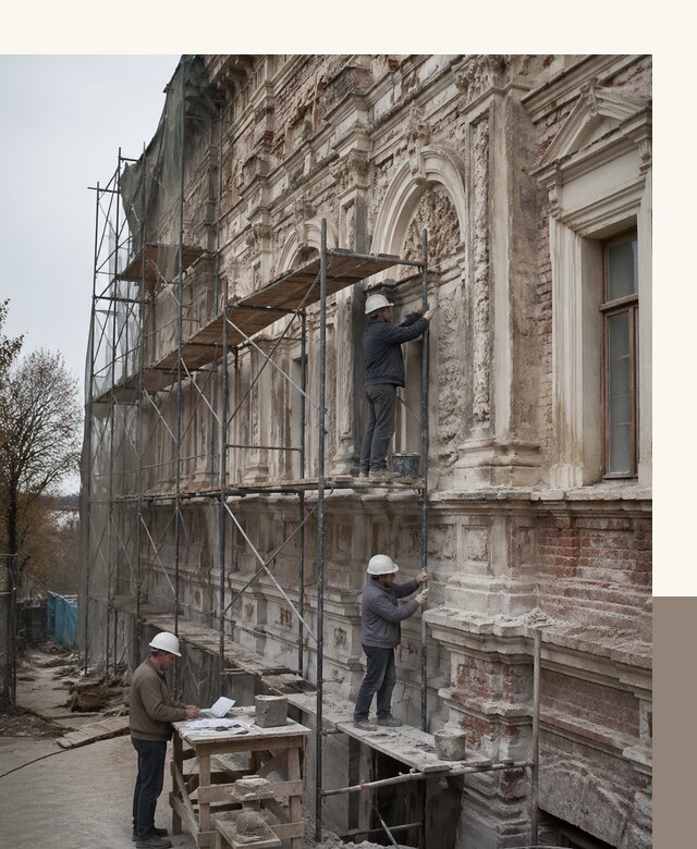 Реставрация объектов культурного наследия под ключ в Алексине