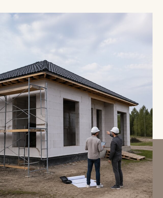Проектирование одноэтажных домов из газобетона в Алексине