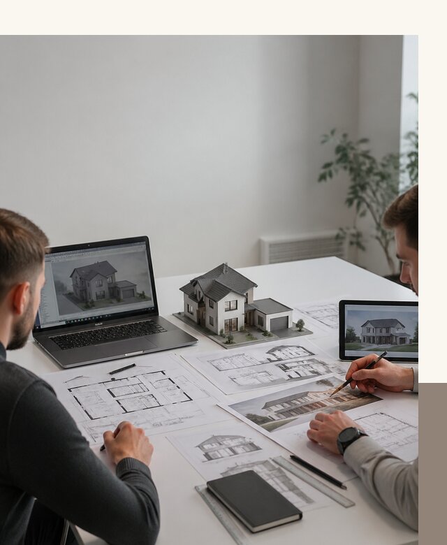 Проектирование домов 9 на 9 с гаражом под ключ в Алексине